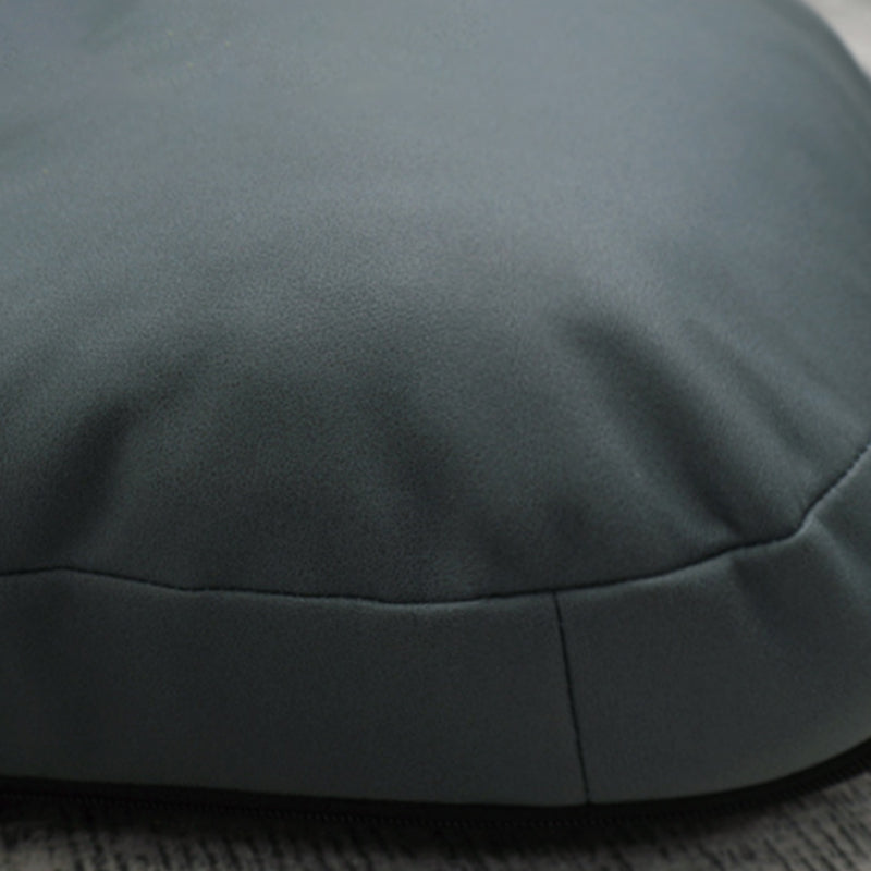 Faux Leather/Linen Chair 20.8 "L x 21.6"W x 25.9"H Convertible Chair Clearhalo 'Accent Chairs' 'accent_chairs' 'Chairs & Seating' 'furn' 'furn_accent_chairs' 'Furniture' 'furniture_accent_chairs' 'Living Room Furniture' 4970574