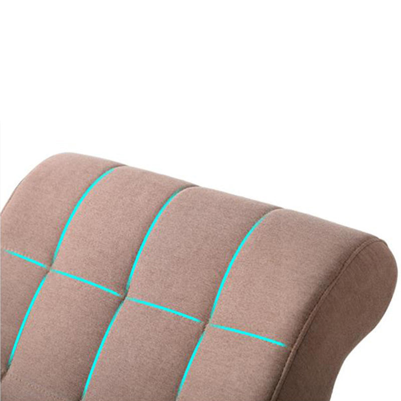 26.37" L x 49.21" W x 35.03" H Lounge Chair Solid Wood Accent Chair for Living Room Clearhalo 'Accent Chairs' 'accent_chairs' 'Chairs & Seating' 'furn' 'furn_accent_chairs' 'Furniture' 'furniture_accent_chairs' 'Living Room Furniture' 4970600