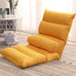 Fabric Slipper Convertible Chair 39.3" L x 21.6" W x 21.6" H Chair for Bedroom Yellow Clearhalo 'Accent Chairs' 'accent_chairs' 'Chairs & Seating' 'furn' 'furn_accent_chairs' 'Furniture' 'furniture_accent_chairs' 'Living Room Furniture' 4970649