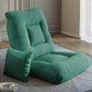 18.50" L x 19.68" W x 24.40" H Linen Accent Chair Armless Fade-Resistant Lounge Chair Green Clearhalo 'Accent Chairs' 'accent_chairs' 'Chairs & Seating' 'Furniture' 'furniture_accent_chairs' 'Living Room Furniture' 4970674