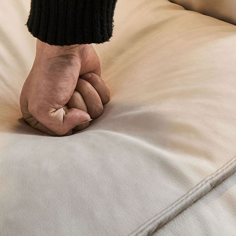 Faux Leather Arm Chair 39.3"L x 35.4" W x 25.5" H Arms Included Chair for Bedroom Clearhalo 'Accent Chairs' 'accent_chairs' 'Chairs & Seating' 'furn' 'furn_accent_chairs' 'Furniture' 'furniture_accent_chairs' 'Living Room Furniture' 4970695