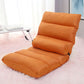 Fabric Slipper Chair 39.3" L x 21.6" W x 21.6" H Convertible Chair for Bedroom Orange Clearhalo 'Accent Chairs' 'accent_chairs' 'Chairs & Seating' 'furn' 'furn_accent_chairs' 'Furniture' 'furniture_accent_chairs' 'Living Room Furniture' 4970704