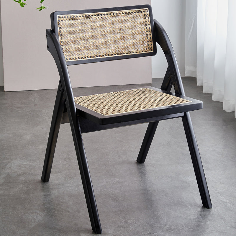 Slipper Accent Chair Wood Solid Wood Frame Armless for Living Room 21"L x 24"W x 29.5"H Black Clearhalo 'Accent Chairs' 'accent_chairs' 'Chairs & Seating' 'furn' 'furn_accent_chairs' 'Furniture' 'furniture_accent_chairs' 'Living Room Furniture' 4970716