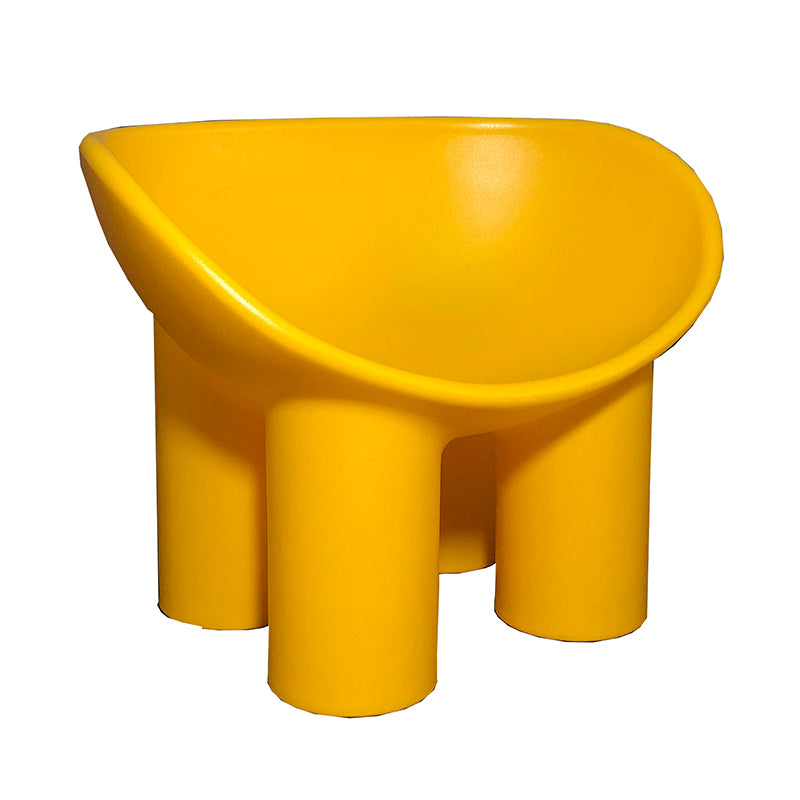 Four Leg Papasan Chair Armless Accent Chair with Fixed Back for Licing Room Clearhalo 'Accent Chairs' 'accent_chairs' 'Chairs & Seating' 'furn' 'furn_accent_chairs' 'Furniture' 'furniture_accent_chairs' 'Living Room Furniture' 4970763