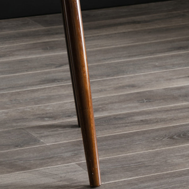 Brown/Natural Wood Living Room Side Table Round 4 Legs End Table Clearhalo 'Coffee & Accent Tables' 'End & Side Tables' 'end_side_table' 'end_side_tables' 'furn' 'furn_end_side_tables' 'Furniture' 'furniture_end_side_table' 'Living Room Furniture' 4971028