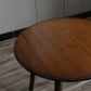 Brown/Natural Wood Living Room Side Table Round 4 Legs End Table Clearhalo 'Coffee & Accent Tables' 'End & Side Tables' 'end_side_table' 'end_side_tables' 'furn' 'furn_end_side_tables' 'Furniture' 'furniture_end_side_table' 'Living Room Furniture' 4971029