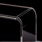 Acrylic Living Room Side Table Modern Rectangular Sled End Table Clearhalo 'Coffee & Accent Tables' 'End & Side Tables' 'end_side_table' 'end_side_tables' 'furn' 'furn_end_side_tables' 'Furniture' 'furniture_end_side_table' 'Living Room Furniture' 4971048