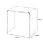 Acrylic Living Room Side Table Modern Rectangular Sled End Table Clearhalo 'Coffee & Accent Tables' 'End & Side Tables' 'end_side_table' 'end_side_tables' 'furn' 'furn_end_side_tables' 'Furniture' 'furniture_end_side_table' 'Living Room Furniture' 4971052