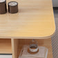 Modern Tray Top Coffee Table Wooden 4 Legs Cocktail Table for Home Clearhalo 'Coffee & Accent Tables' 'Coffee Tables' 'coffee_tables' 'Furniture' 'furniture_coffee_tables' 'Living Room Furniture' 4971218