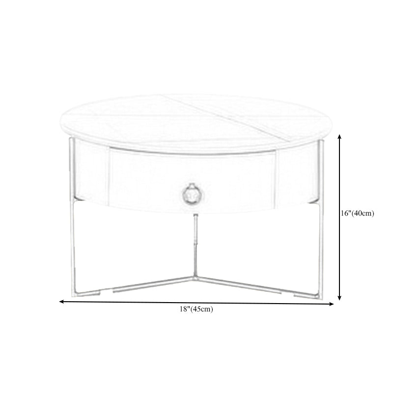 Glass and Slate Cross Legs Coffee Table Modern Round Table for Living Room Clearhalo 'Coffee & Accent Tables' 'Coffee Tables' 'coffee_tables' 'Furniture' 'furniture_coffee_tables' 'Living Room Furniture' 4971235