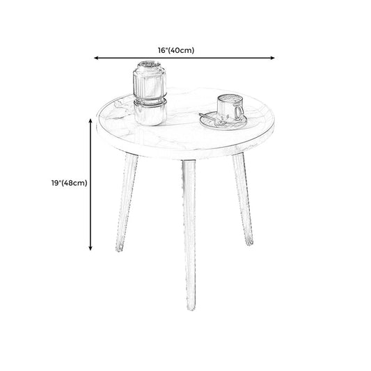 Modern Tray Top Coffee Table Wooden 3 Legs Cocktail Table for Home Clearhalo 'Coffee & Accent Tables' 'Coffee Tables' 'coffee_tables' 'furn' 'furn_coffee_tables' 'Furniture' 'furniture_coffee_tables' 'Living Room Furniture' 4971402