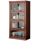 Wooden Closed Back Standard Bookcase Contemporary Style Bookshelf for Home Office 32.1"L x 13"W x 61.8"H Clearhalo 'Bookcases' 'furn' 'furn_bookcases' 'Furniture' 'furniture_bookcases' 'Office Furniture' 4971584