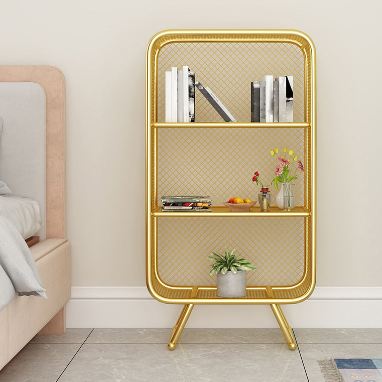 Modern Closed Bookshelf Metal Standard Bookcase With Rectangular Shelves Clearhalo 'Bookcases' 'furn' 'furn_bookcases' 'Furniture' 'furniture_bookcases' 'Office Furniture' 4971605