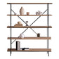 Modern Bookshelf Solid Wood Bookcase With Rectangular Shelves Clearhalo 'Bookcases' 'furn' 'furn_bookcases' 'Furniture' 'furniture_bookcases' 'Office Furniture' 4971639