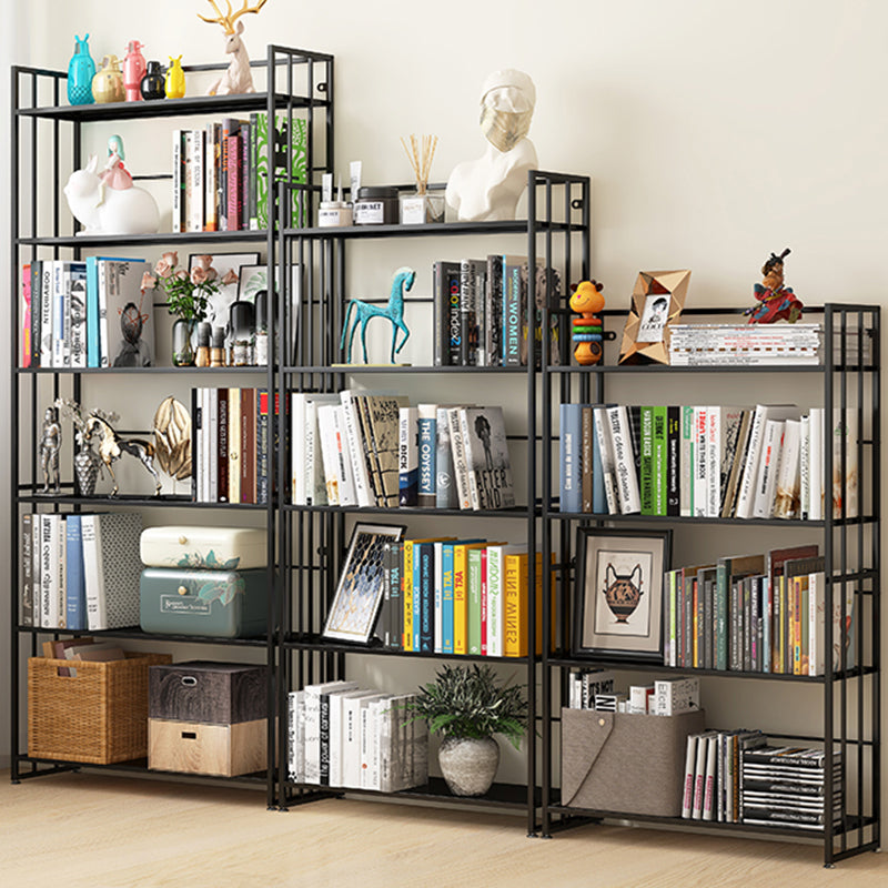 9.84"W Bookshelf Contemporary Style Open Back Bookcase for Home Office Clearhalo 'Bookcases' 'furn' 'furn_bookcases' 'Furniture' 'furniture_bookcases' 'Office Furniture' 4971692