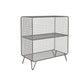 Modern Style Bookcase Vertical Metal Closed Back Bookshelf for Home Clearhalo 'Bookcases' 'furn' 'furn_bookcases' 'Furniture' 'furniture_bookcases' 'Office Furniture' 4971743