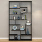 Metal Open Etagere Bookshelf Vertical Urban Bookcase for Living Room Clearhalo 'Bookcases' 'furn' 'furn_bookcases' 'Furniture' 'furniture_bookcases' 'Office Furniture' 4971768