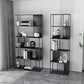 70.87"H Bookshelf Contemporary Style Open Back Bookcase for Home Office Clearhalo 'Bookcases' 'furn' 'furn_bookcases' 'Furniture' 'furniture_bookcases' 'Office Furniture' 4971796