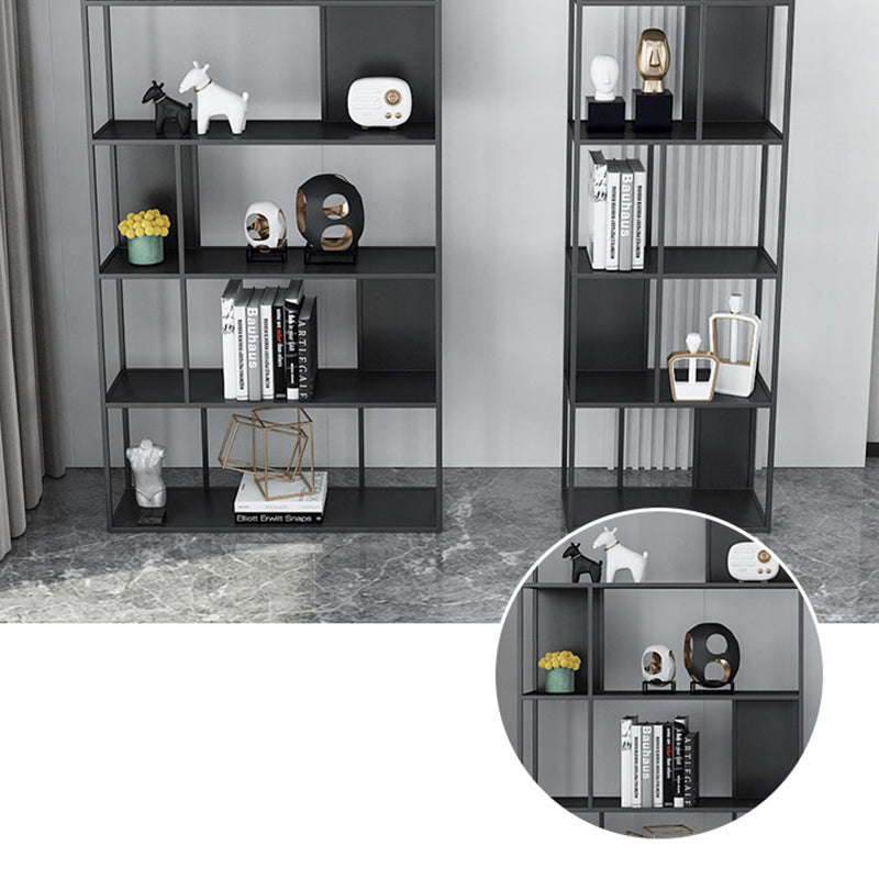 70.87"H Bookshelf Contemporary Style Open Back Bookcase for Home Office Clearhalo 'Bookcases' 'furn' 'furn_bookcases' 'Furniture' 'furniture_bookcases' 'Office Furniture' 4971804