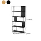 70.87"H Bookshelf Contemporary Style Open Back Bookcase for Home Office Clearhalo 'Bookcases' 'furn' 'furn_bookcases' 'Furniture' 'furniture_bookcases' 'Office Furniture' 4971809