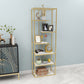 Modern Style Bookcase Etagere Metal Open Back Bookshelf for Home Clearhalo 'Bookcases' 'furn' 'furn_bookcases' 'Furniture' 'furniture_bookcases' 'Office Furniture' 4971815