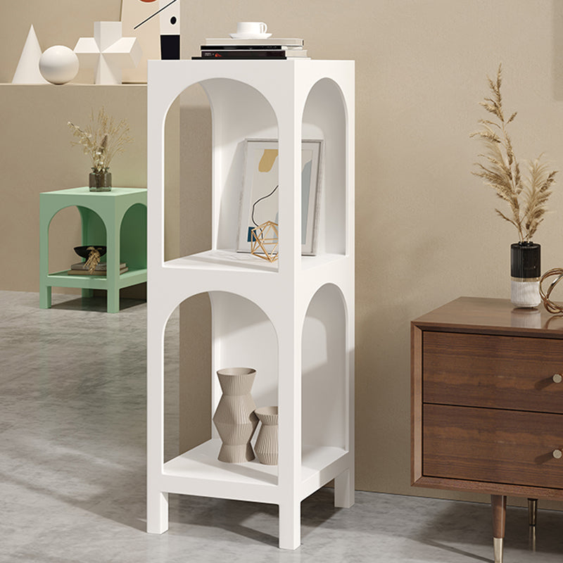 Modern Style Bookcase 13.78" Wide Metal Closed Back Bookshelf for Home Clearhalo 'Bookcases' 'furn' 'furn_bookcases' 'Furniture' 'furniture_bookcases' 'Office Furniture' 4971857