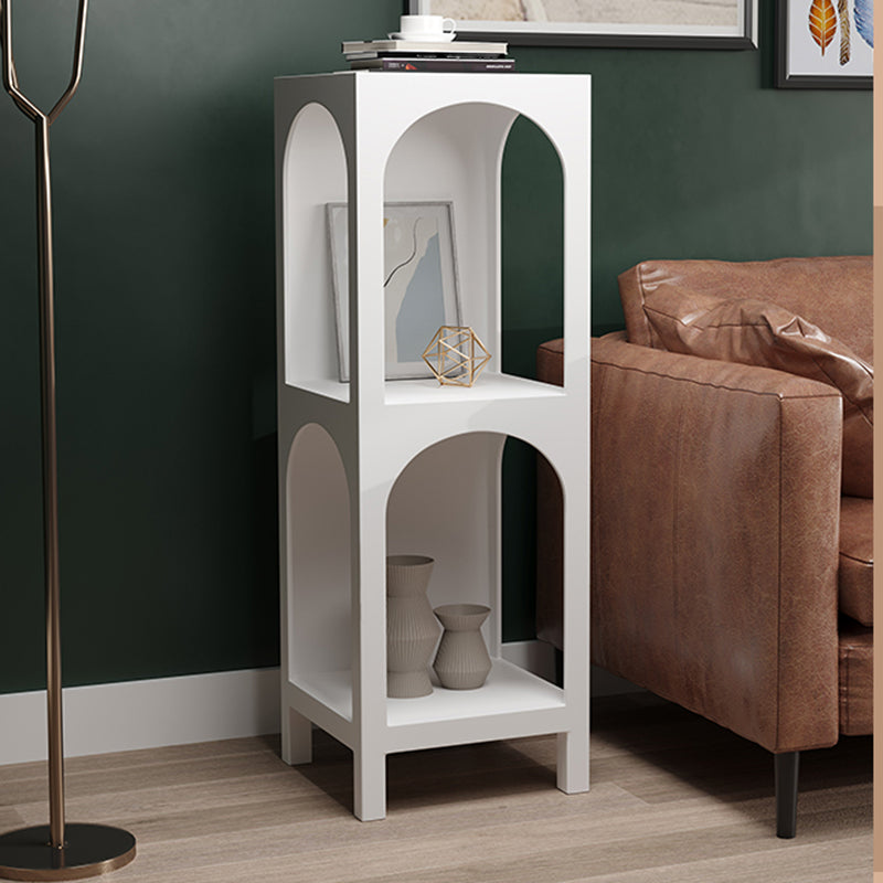 Modern Style Bookcase 13.78" Wide Metal Closed Back Bookshelf for Home Clearhalo 'Bookcases' 'furn' 'furn_bookcases' 'Furniture' 'furniture_bookcases' 'Office Furniture' 4971859