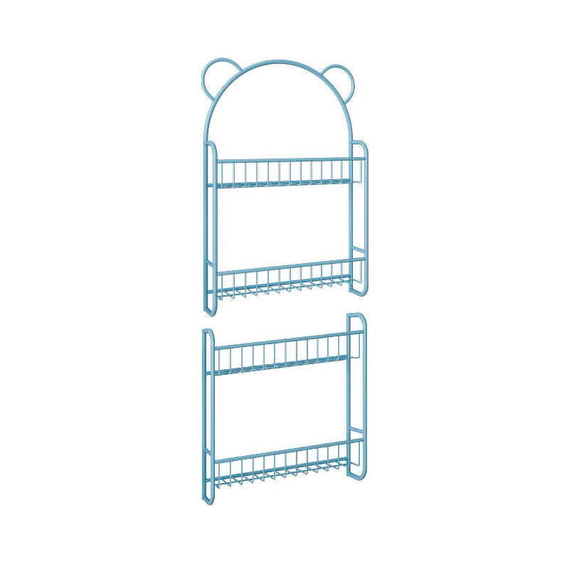 Scandinavian Wall Mounted Bookshelf Iron Vertical Bookcase for Home Clearhalo 'Bookcases' 'furn' 'furn_bookcases' 'Furniture' 'furniture_bookcases' 'Office Furniture' 4971893