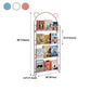 Scandinavian Wall Mounted Bookshelf Iron Vertical Bookcase for Home Clearhalo 'Bookcases' 'furn' 'furn_bookcases' 'Furniture' 'furniture_bookcases' 'Office Furniture' 4971908