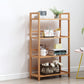 3/4/5-Shelf Manufactured Bookshelf Wood Etagere Natural Scandinavian Vertical Bookcase Clearhalo 'Bookcases' 'furn' 'furn_bookcases' 'Furniture' 'furniture_bookcases' 'Office Furniture' 4971913