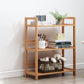 3/4/5-Shelf Manufactured Bookshelf Wood Etagere Natural Scandinavian Vertical Bookcase 23.6"L x 9.8"W x 28.3"H Clearhalo 'Bookcases' 'furn' 'furn_bookcases' 'Furniture' 'furniture_bookcases' 'Office Furniture' 4971914