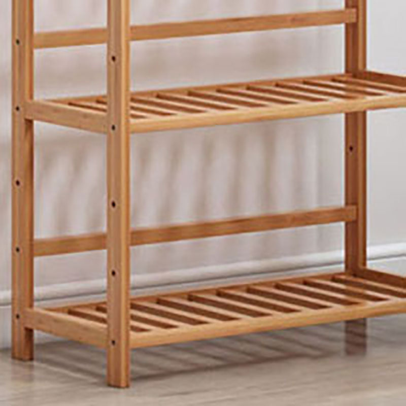 3/4/5-Shelf Manufactured Bookshelf Wood Etagere Natural Scandinavian Vertical Bookcase Clearhalo 'Bookcases' 'furn' 'furn_bookcases' 'Furniture' 'furniture_bookcases' 'Office Furniture' 4971923