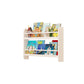 Pine Wood Wall Unit Bookshelf Scandinavian Vertical Bookcase for Home 31.5"L x 5.5"W x 25.6"H White Clearhalo 'Bookcases' 'furn' 'furn_bookcases' 'Furniture' 'furniture_bookcases' 'Office Furniture' 4971958