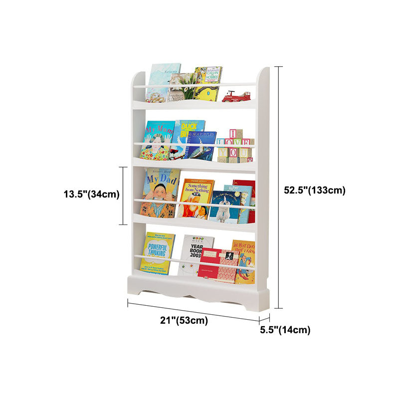 Pine Wood Wall Unit Bookshelf Scandinavian Vertical Bookcase for Home Clearhalo 'Bookcases' 'furn' 'furn_bookcases' 'Furniture' 'furniture_bookcases' 'Office Furniture' 4971971