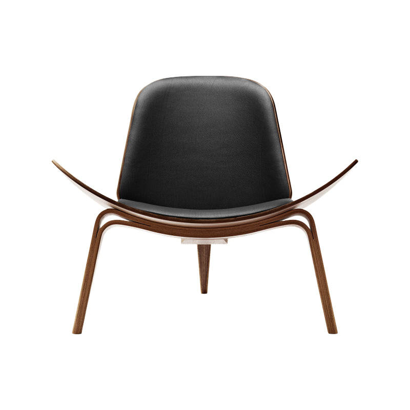 35.82" L x 32.28" W x 29.33" H Armless Side Chair Solid Wood Frame Accent Chair Black Walnut Microfiber Clearhalo 'Accent Chairs' 'accent_chairs' 'Chairs & Seating' 'Furniture' 'furniture_accent_chairs' 'Living Room Furniture' 4971997