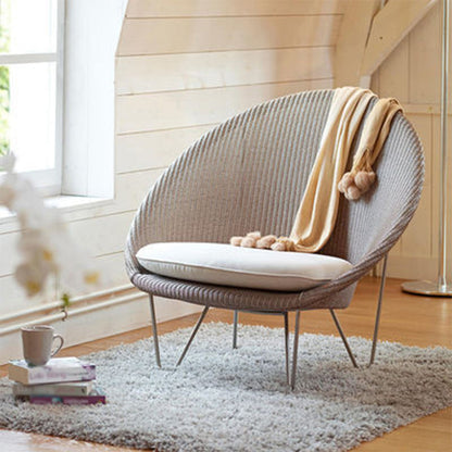 Faux Leather Chair 41.3" L x 33.4" W x 14.4" H Stacking Chair for Bedroom Grey Clearhalo 'Accent Chairs' 'accent_chairs' 'Chairs & Seating' 'Furniture' 'furniture_accent_chairs' 'Living Room Furniture' 4972057