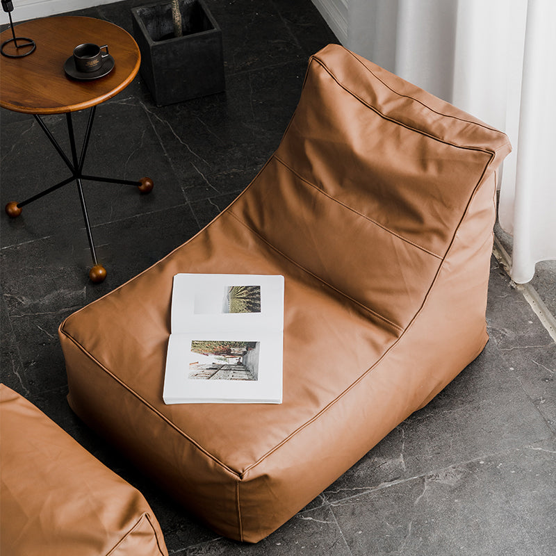 PU Leather Parsons Chair 26.3" L x 39.3" W x 28.3" H for Living Room Clearhalo 'Accent Chairs' 'accent_chairs' 'Chairs & Seating' 'furn' 'furn_accent_chairs' 'Furniture' 'furniture_accent_chairs' 'Living Room Furniture' 4972095