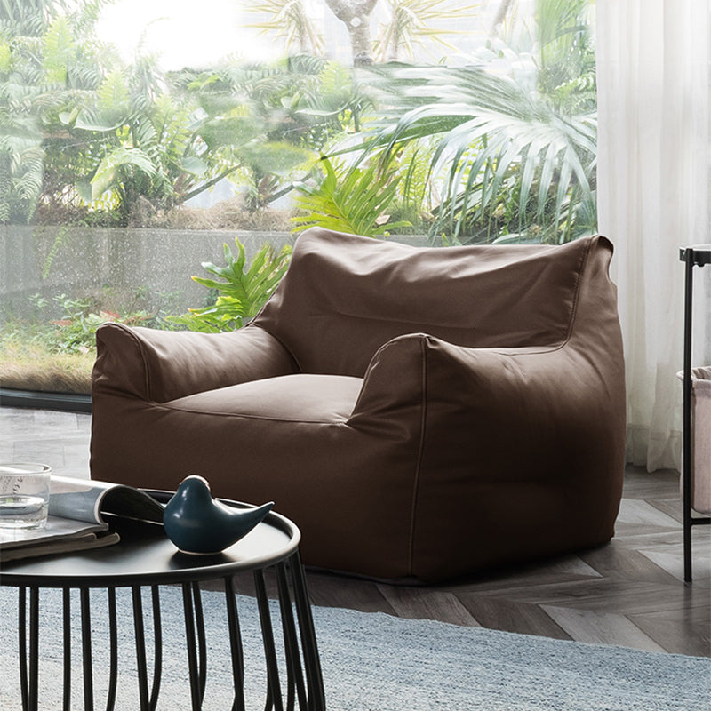 Pillow Top Arms Accent Armchair with Sewn Pillow Back for Living Room, Bedroom Clearhalo 'Accent Chairs' 'accent_chairs' 'Chairs & Seating' 'furn' 'furn_accent_chairs' 'Furniture' 'furniture_accent_chairs' 'Living Room Furniture' 4972130