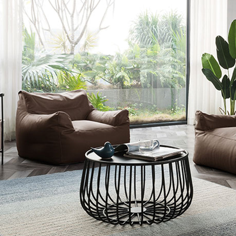 Pillow Top Arms Accent Armchair with Sewn Pillow Back for Living Room, Bedroom Clearhalo 'Accent Chairs' 'accent_chairs' 'Chairs & Seating' 'furn' 'furn_accent_chairs' 'Furniture' 'furniture_accent_chairs' 'Living Room Furniture' 4972134