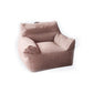 Pillow Top Arms Accent Armchair with Sewn Pillow Back for Living Room, Bedroom Pink Microfiber Clearhalo 'Accent Chairs' 'accent_chairs' 'Chairs & Seating' 'furn' 'furn_accent_chairs' 'Furniture' 'furniture_accent_chairs' 'Living Room Furniture' 4972137