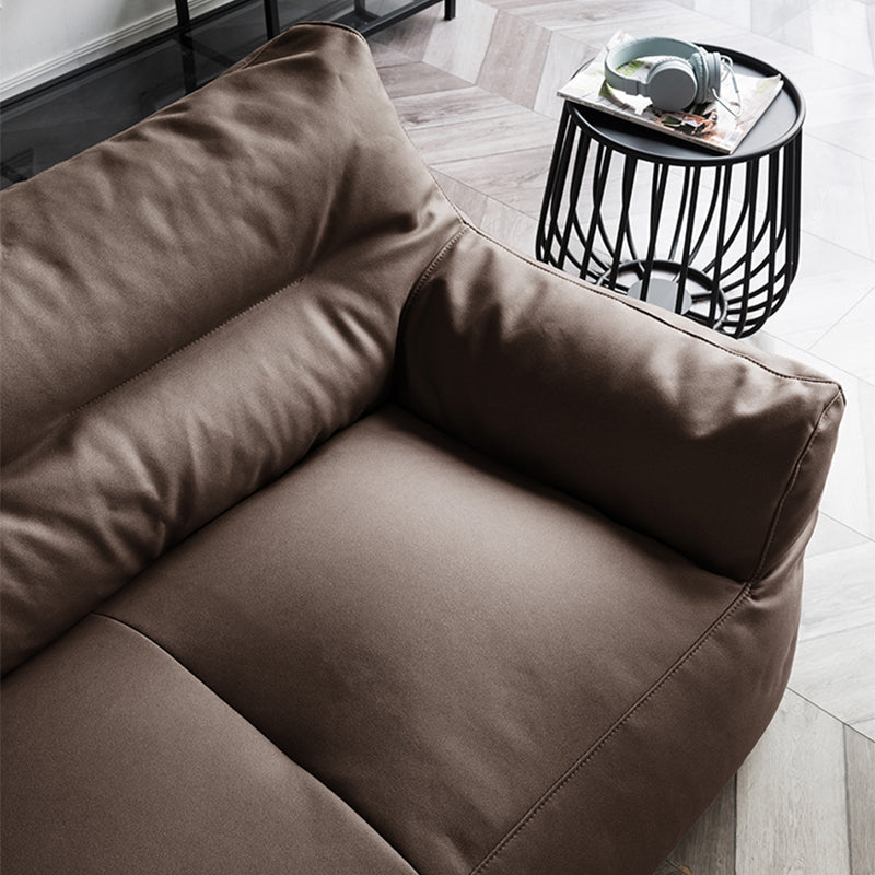 Pillow Top Arms Accent Armchair with Sewn Pillow Back for Living Room, Bedroom Clearhalo 'Accent Chairs' 'accent_chairs' 'Chairs & Seating' 'furn' 'furn_accent_chairs' 'Furniture' 'furniture_accent_chairs' 'Living Room Furniture' 4972141