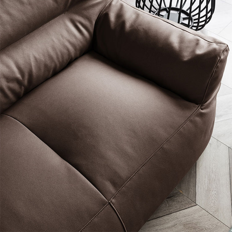 Pillow Top Arms Accent Armchair with Sewn Pillow Back for Living Room, Bedroom Clearhalo 'Accent Chairs' 'accent_chairs' 'Chairs & Seating' 'furn' 'furn_accent_chairs' 'Furniture' 'furniture_accent_chairs' 'Living Room Furniture' 4972144