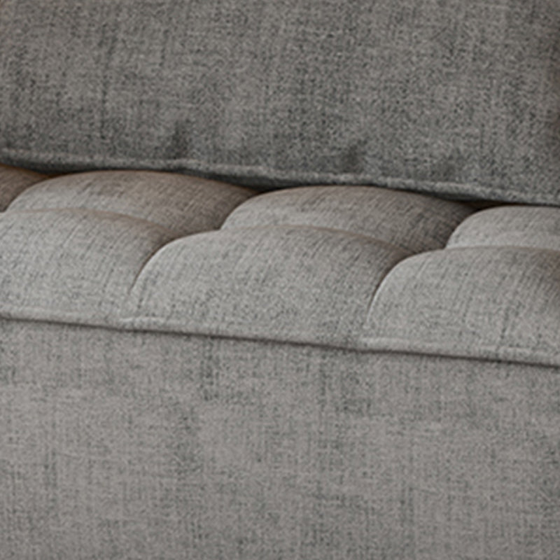 Faux leather Parsons Chair Removable Cushions Armless Chair for Living Room Clearhalo 'Accent Chairs' 'accent_chairs' 'Chairs & Seating' 'furn' 'furn_accent_chairs' 'Furniture' 'furniture_accent_chairs' 'Living Room Furniture' 4972159