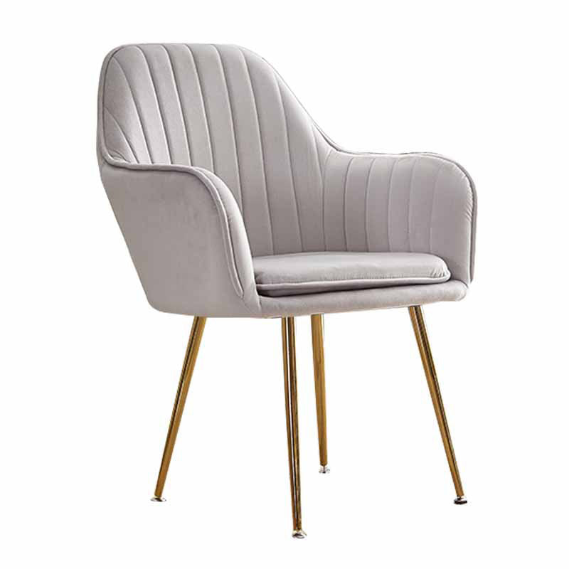 23.6"Wide Solid Color Armchair with Basic Four Legs for Bedroom Clearhalo 'Accent Chairs' 'accent_chairs' 'Chairs & Seating' 'furn' 'furn_accent_chairs' 'Furniture' 'furniture_accent_chairs' 'Living Room Furniture' 4972202