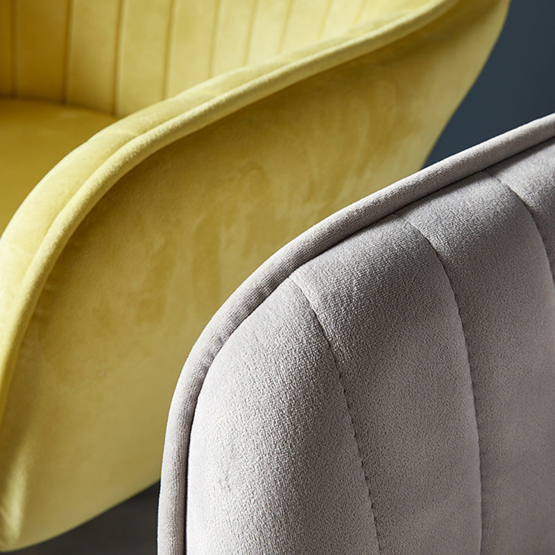 23.6"Wide Solid Color Armchair with Basic Four Legs for Bedroom Clearhalo 'Accent Chairs' 'accent_chairs' 'Chairs & Seating' 'furn' 'furn_accent_chairs' 'Furniture' 'furniture_accent_chairs' 'Living Room Furniture' 4972211