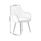 23.6"Wide Solid Color Armchair with Basic Four Legs for Bedroom Clearhalo 'Accent Chairs' 'accent_chairs' 'Chairs & Seating' 'furn' 'furn_accent_chairs' 'Furniture' 'furniture_accent_chairs' 'Living Room Furniture' 4972215