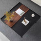 Modern Style Cross Table Base Wrought Iron Black Square & Rectangular Coffee Table 31.5"L x 31.5"W x 17.7"H Clearhalo 'Coffee & Accent Tables' 'Coffee Tables' 'coffee_tables' 'furn' 'furn_coffee_tables' 'Furniture' 'furniture_coffee_tables' 'Living Room Furniture' 4972626