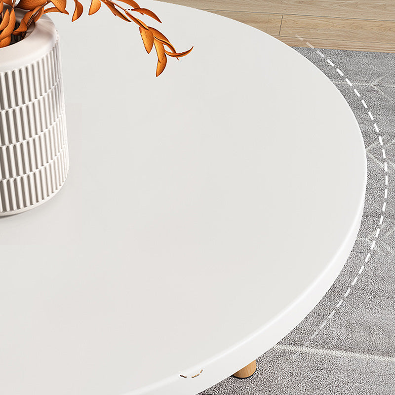 Modern Style Wooden 4-legs Base Top Coffee Table for Living Room Clearhalo 'Coffee & Accent Tables' 'Coffee Tables' 'coffee_tables' 'furn' 'furn_coffee_tables' 'Furniture' 'furniture_coffee_tables' 'Living Room Furniture' 4972791