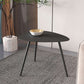 3 Legs Base Metal Black/white Base White/black Free Shape Coffee Table Clearhalo 'Coffee & Accent Tables' 'Coffee Tables' 'coffee_tables' 'furn' 'furn_coffee_tables' 'Furniture' 'furniture_coffee_tables' 'Living Room Furniture' 4973013