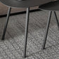 3 Legs Base Metal Black/white Base White/black Free Shape Coffee Table Clearhalo 'Coffee & Accent Tables' 'Coffee Tables' 'coffee_tables' 'furn' 'furn_coffee_tables' 'Furniture' 'furniture_coffee_tables' 'Living Room Furniture' 4973023